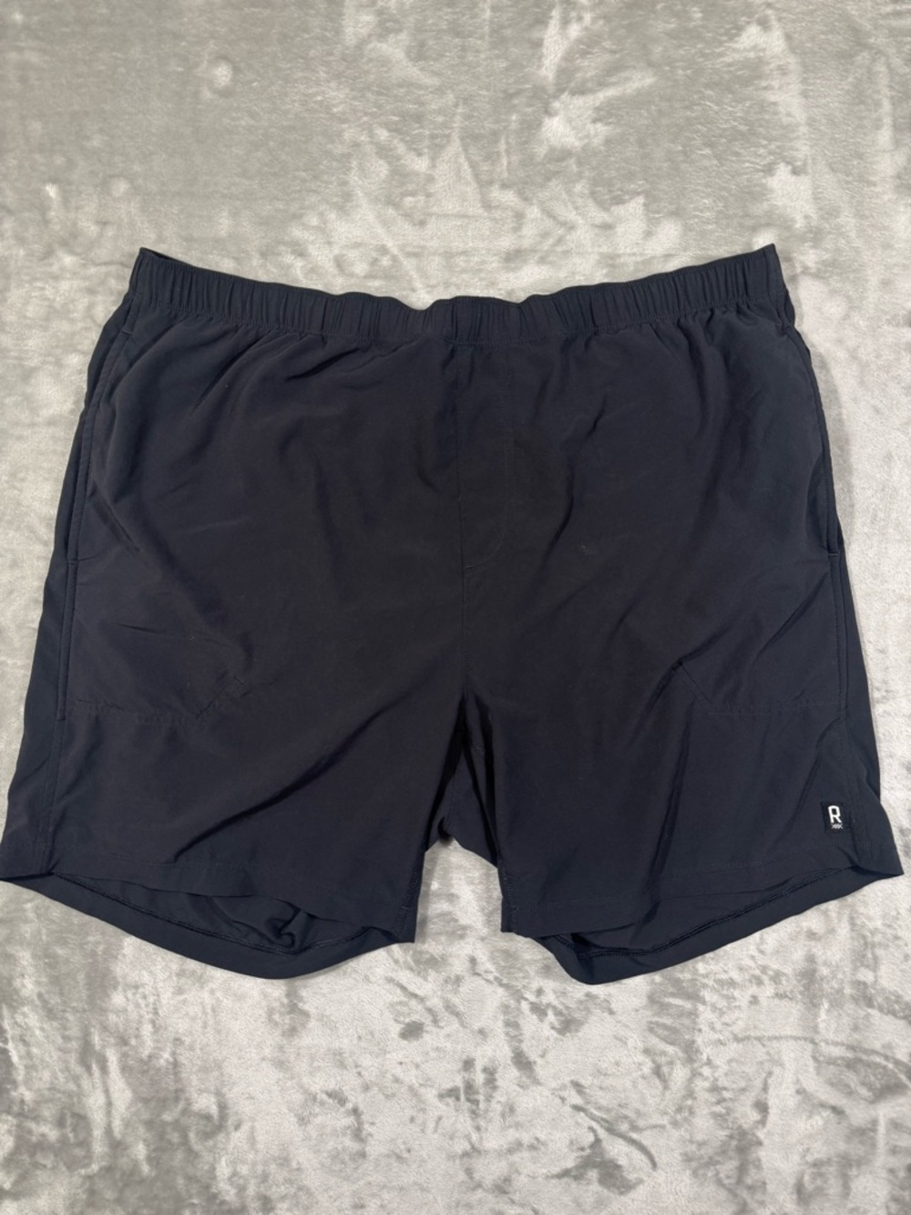 RHONE Men's Essentials Training Shorts 101019 Black X Large XL x 7"